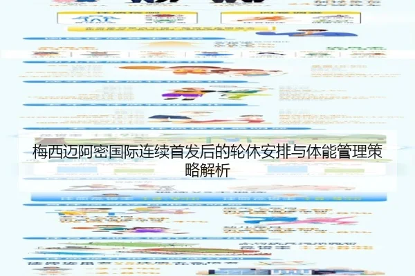 梅西迈阿密国际连续首发后的轮休安排与体能管理策略解析